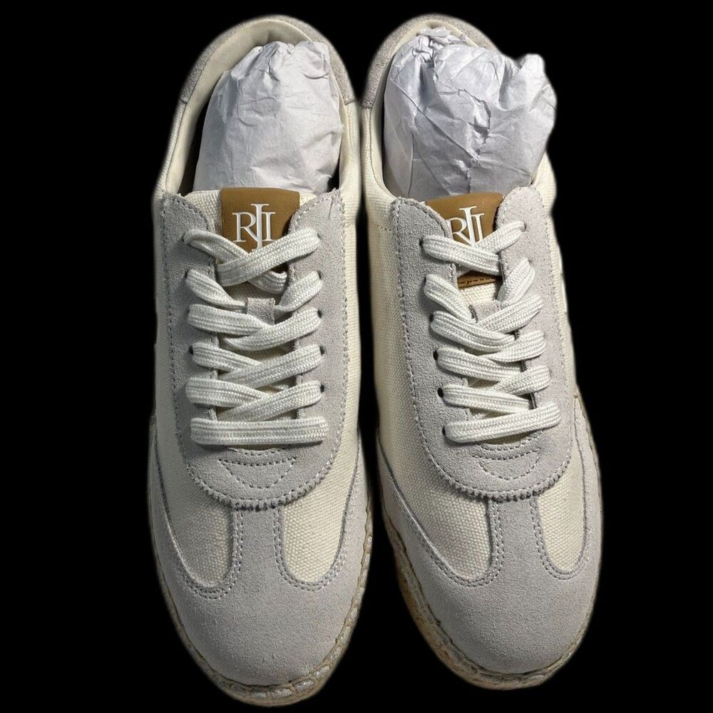 Lauren Ralph Lauren Women's Espadrille Sneakers SZ 9B  NEW - Picture 2 of 6